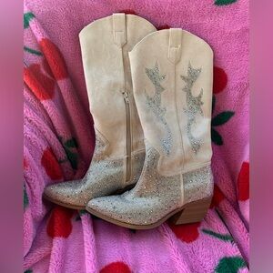 Madden NYC- Rhinestone Cowboy Boots